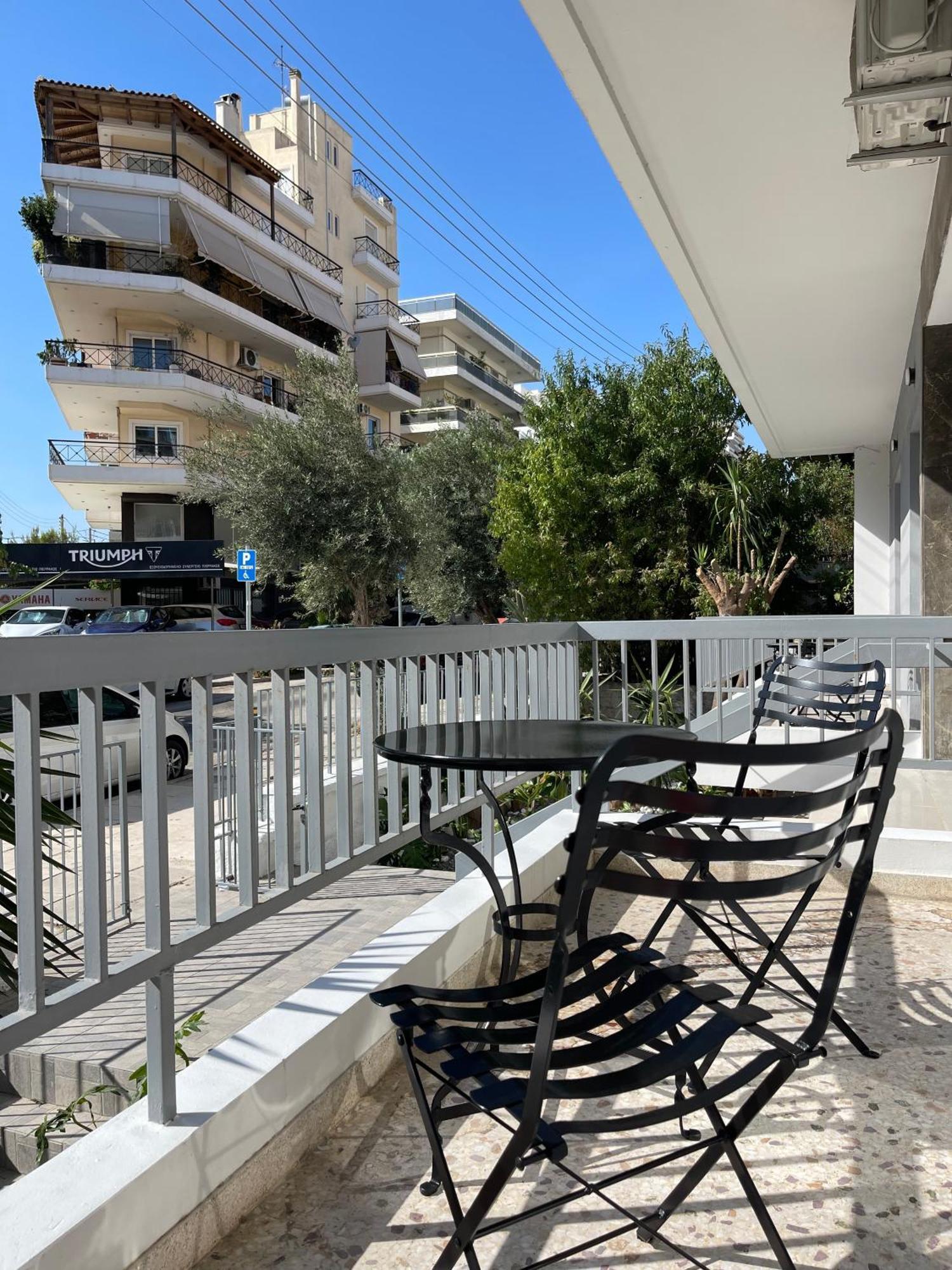 Athenean Bnb Seaside Serenity Steps From The Riviera Luaran gambar