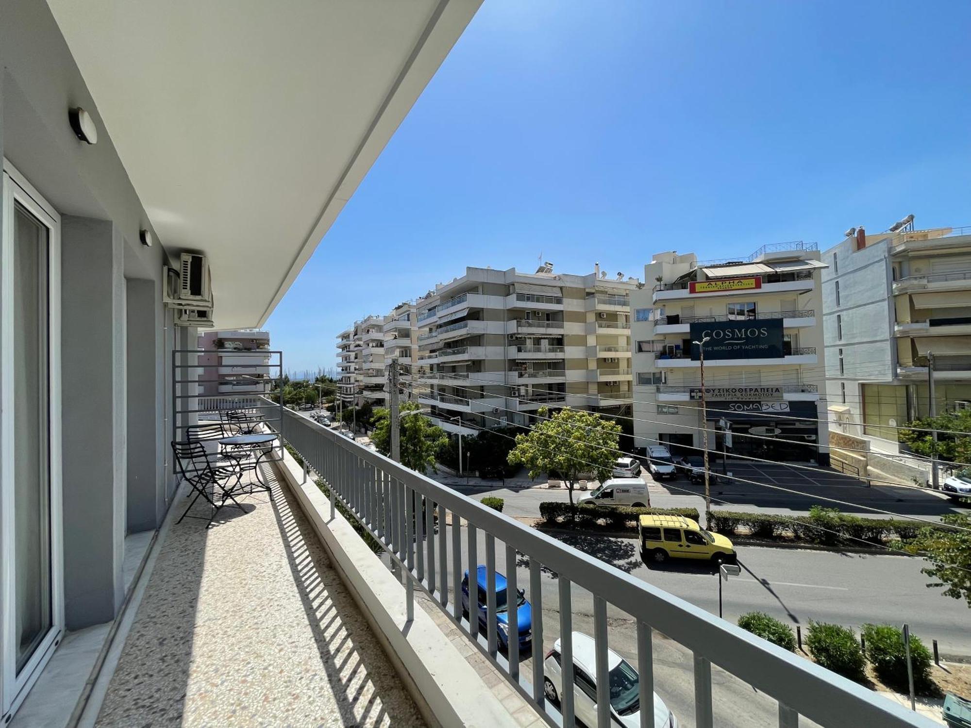 Athenean Bnb Seaside Serenity Steps From The Riviera Luaran gambar