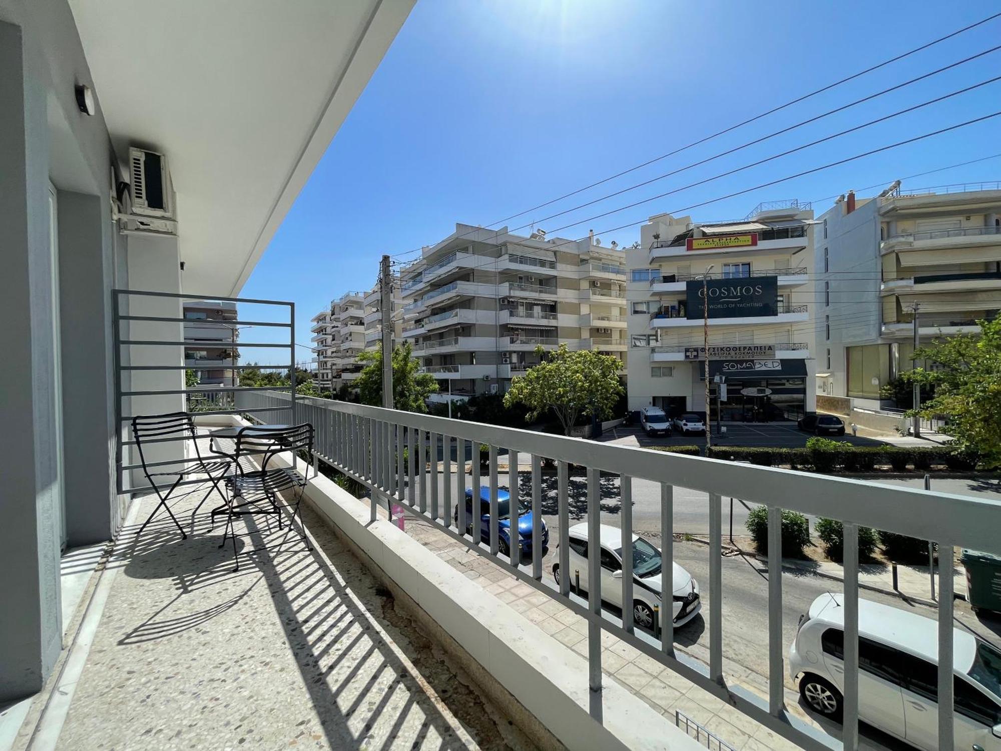 Athenean Bnb Seaside Serenity Steps From The Riviera Luaran gambar